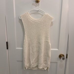 Abercrombie and Fitch Cable Knit Tank Top